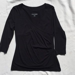 Soft surroundings Med top, black